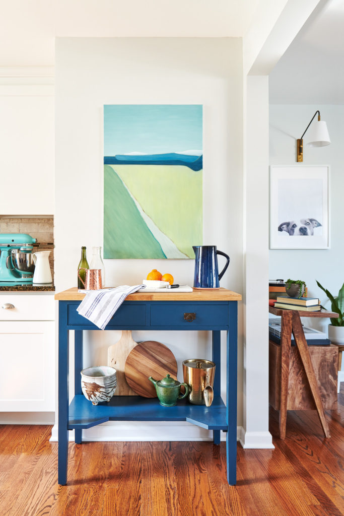 Beach Bungalow kitchen island