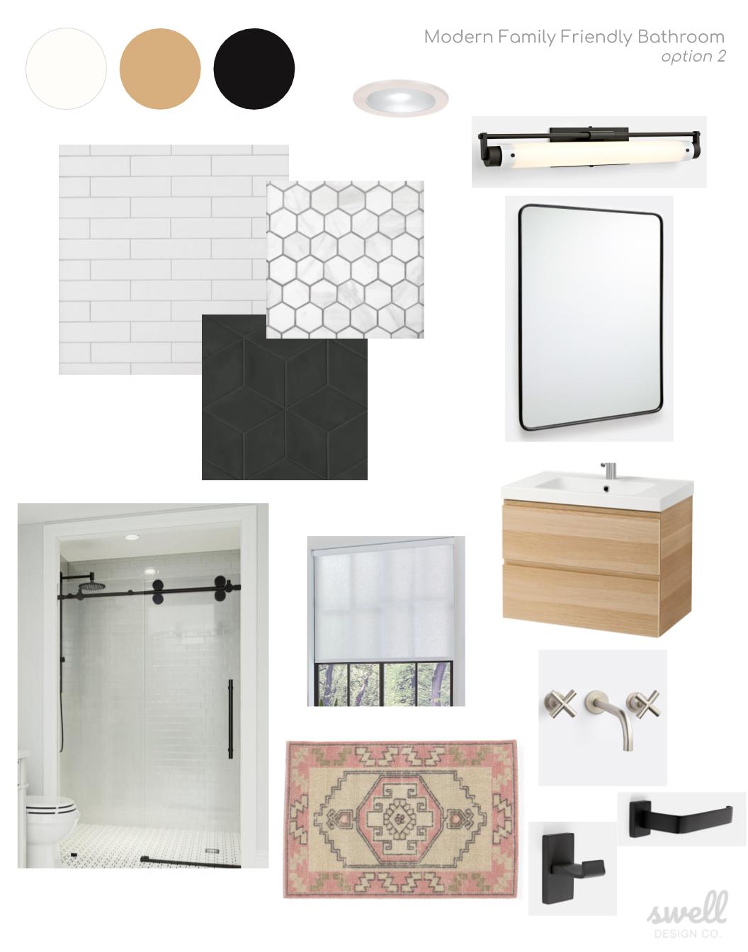 Swell Design Co // Bold Bathroom Remodel Inspiration
